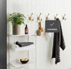 khtumeware Vintage Wall Hooks, 3 Pack Coat Hooks Hardware Towel Hooks - Image 2