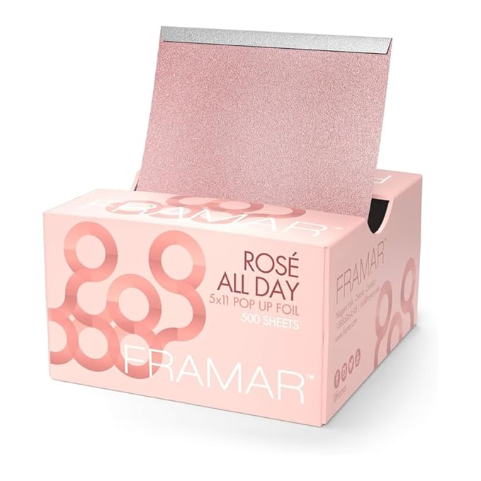 Framar Rosé Hair Foils For Highlighting by FRAMAR