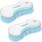 SetSail Multi-Purpose Scrub Brush of 2 Pack, Stiff Bristles Cleaning Brush by SetSail