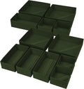 DIMJ Drawer Organizer Clothes, 12 Pack Dresser Organizer, Foldable Closet by DiMJ