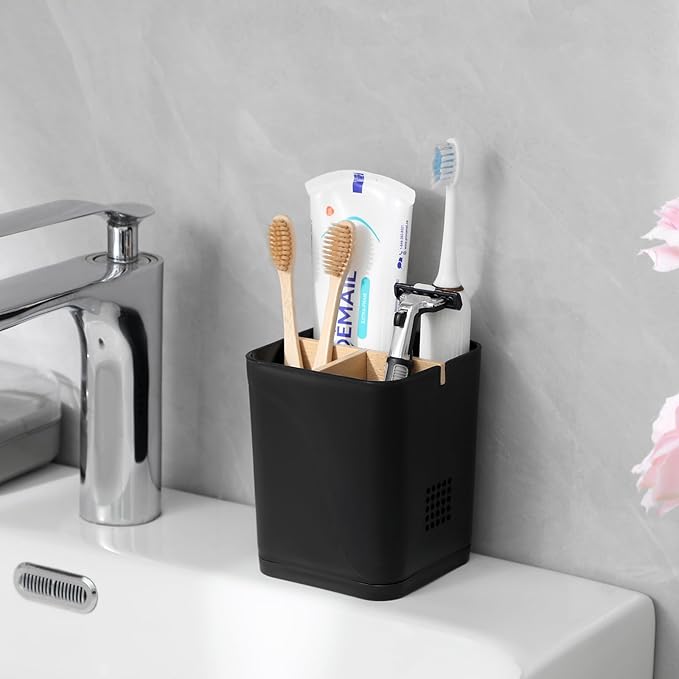 Electric Toothbrush Holder 3 Slots Tooth Brushing Holder - Image 2