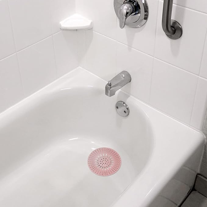 Gotega Bathroom Sink Drain Strainers, Hair Catcher Shower Drain Covers Protector - Image 7