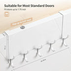 Over The Door Hooks, Door Hanger Hooks - Image 4