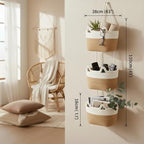 Hanging Wall Basket, Over the Door Hanging Basket - Image 2