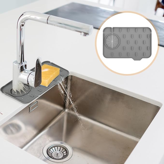 Silicone Faucet Handle Drip Faucet Mat - Image 5