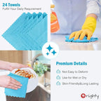 Orighty Cleaning Cloths 12x12 inch, Highly Absorbent Microfiber Cleaning - Image 5