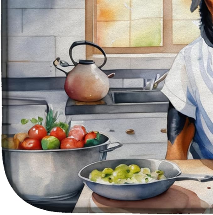 Caroline's Treasures DAC6262DDM Greater Swiss Mountain Dog The Chef Dish Drying - Image 4