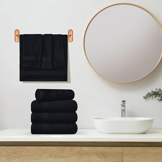24 Pack Premium Hand Towels – 100% Cotton, Soft & Highly Absorbent – 16x27 - Image 5