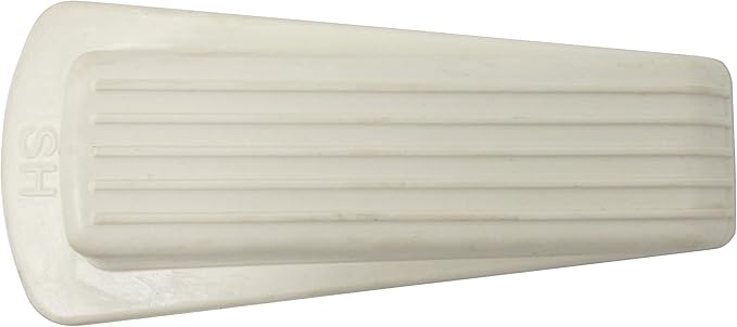 Heavy Duty Rubber Door Wedge, Off White - Image 5