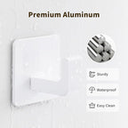 Square Self Adhesive Towel Hooks - Image 3