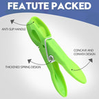 Colorful Plastic Clothespins, Heavy Duty Laundry Clothes Pins Clips - Image 3