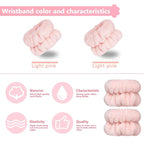 2pcs Wrist Bands for Washing Face, Microfiber Face Washing Wristbands, Arm - Image 2