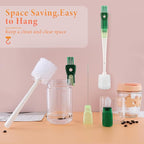 5 in 1 Water Bottle Brushes for Cleaning, Easily Cleans The Cup Mouth, and - Image 7