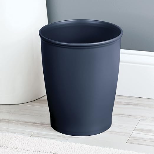 mDesign Small Plastic Bathroom Garbage Can - Image 2