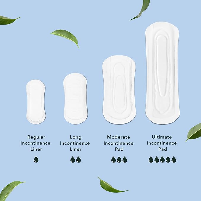 Rael Incontinence Liners for Women, Organic Cotton Cover, Postpartum Essential - Image 6