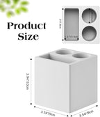 Luxspire Toothbrush Holder, 3 Slots Fast Drying Tooth Brush Holder - Image 5