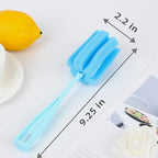 Bottle Brush Sponge 8PCS Cup Washer Brush Long Handle Cleaner Brush - Image 2