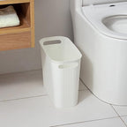 rejomiik Bathroom Small Trash Can Slim Garbage Can Wastebasket 3.5 Gallon - Image 2