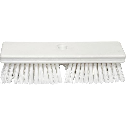 SPARTA Plastic Floor Scrub Brush, Brush Head Only, Deck Brush by SPARTA