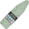 Ironing Board Cover and Pad Standard Size 15" x 54", 3 Pairs of Hook and Loop by LCLW