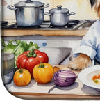 Caroline's Treasures DAC6282DDM Lhasa Apso The Chef Dish Drying Mat Absorbent - Image 4