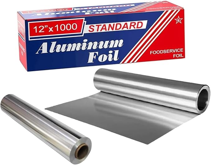 Aluminum Foil 12" 1000Ft, Thick|Deli|Home|Strong Enough by Unknown
