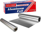 Aluminum Foil 12" 1000Ft, Thick|Deli|Home|Strong Enough by Unknown