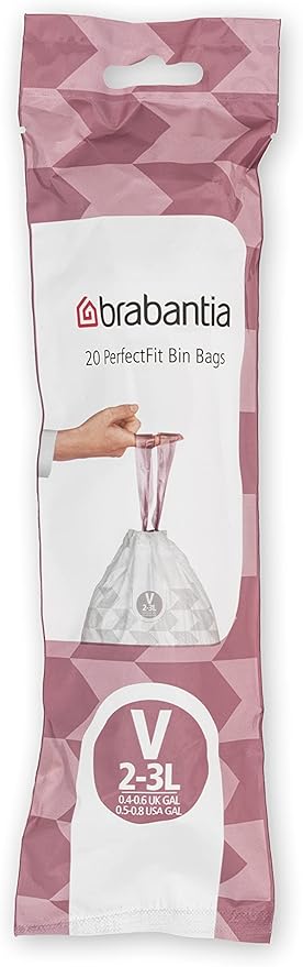Brabantia PerfectFit Trash Bags Thick Plastic Trash Can Liners - Image 2