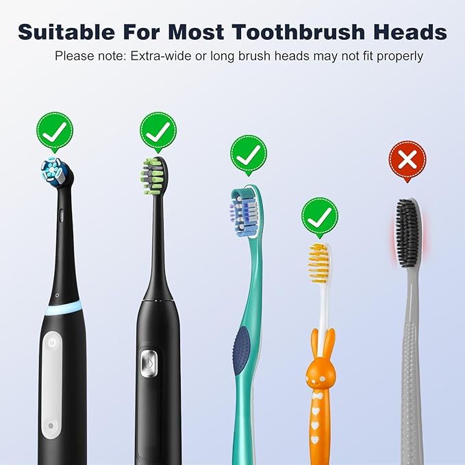IYE Wall Mounted Electric Toothbrush Holder, Rechargeable Portable Personal - Image 4