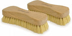 All-Natural Wooden Scrub Brush Set | Eco-Friendly Cleaning Brush Set by Naturolic