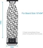 BNDX Ironing Board Cover, Stain Resistant & Durable Scorch, 2 Click Buckles - Image 5