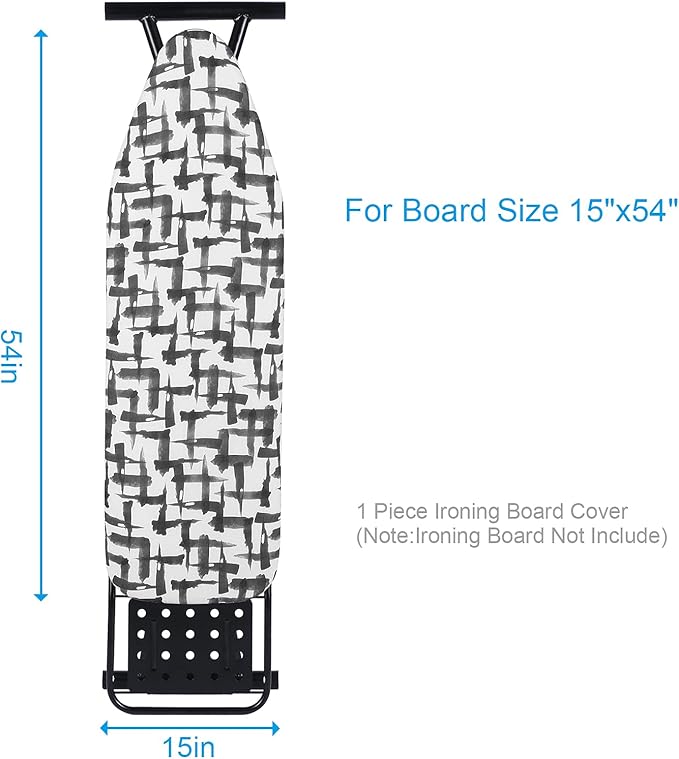 BNDX Ironing Board Cover, Stain Resistant & Durable Scorch, 2 Click Buckles - Image 5