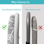Tabletop Ironing Board with Folding Legs, Portable Small Ironing Board with - Image 3