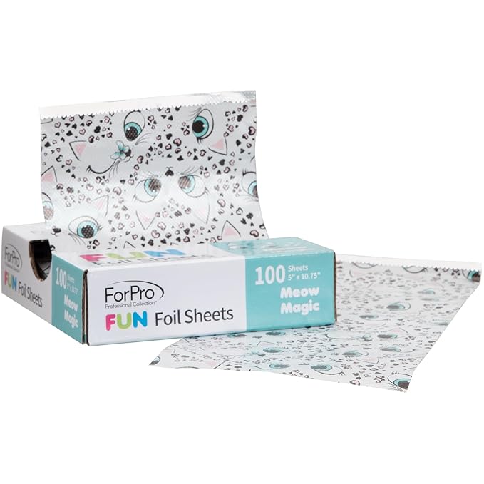 ForPro FUN Meow Magic 5" Foil Sheets, Aluminum Foil, Pop-Up Foil Dispenser - Image 6