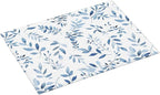 Blue Flower Dish Drying Mat For Kitchen Counter Absorbent Large Kitchen Fast - Image 2