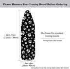 White Dog Paws Ironing Board Cover Heat Reflective Iron Pad - Image 5