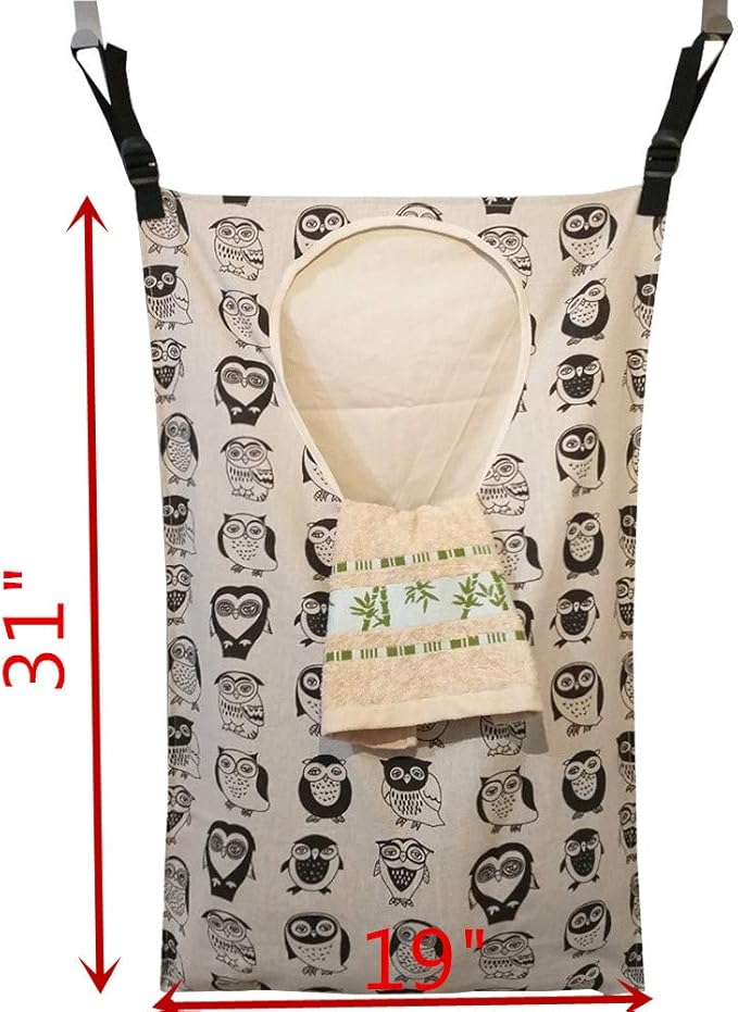 Adjustable Door-Hanging Laundry Hamper - Image 3