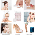 Cotton Pads, Facial Lip & Eye Makeup Remover Pads, 100% Pure Cotton Effective - Image 3
