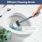 Toilet Brush, Compact Toilet Brush and Holder Set - Image 6