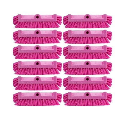 SPARTA Multi-Level Tile Scrub Brush 12" Wide Brush Head, Heavy-Duty Tile by SPARTA