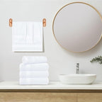 24 Pack Premium Hand Towels – 100% Cotton, Soft & Highly Absorbent – 16x27 - Image 5