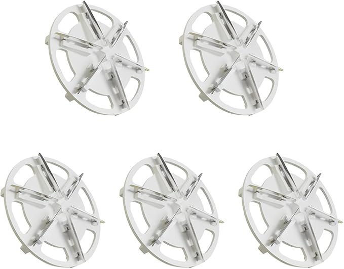 5-Pack Fabric Shaver Replacement Blades, High Qulity 6-Leaf Blades by Unknown