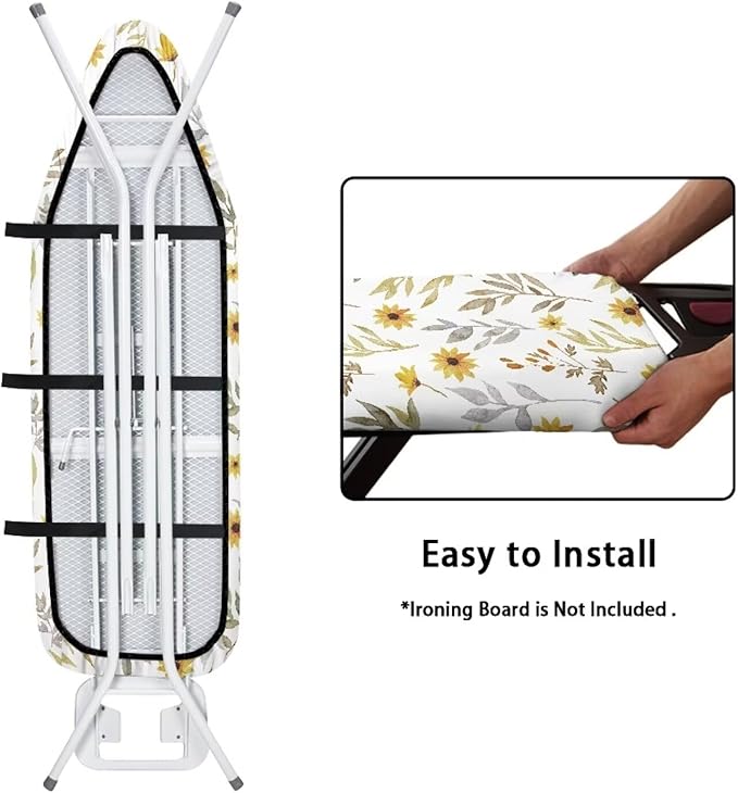Floral and Sunflowers Ironing Covers - Image 5