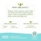 Organyc 100% Organic Cotton Balls - Image 6