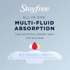 Stayfree Maxi Pads for Women, Super - Image 3
