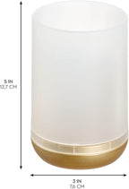 iDesign Toothbrush Holder with 3 Divided Sections - Image 2