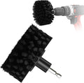 Soft Bristle Leather Brush for Drill, for Leather, Car Interior, Car Wheel by DkOvn