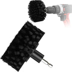 Soft Bristle Leather Brush for Drill, for Leather, Car Interior, Car Wheel by DkOvn