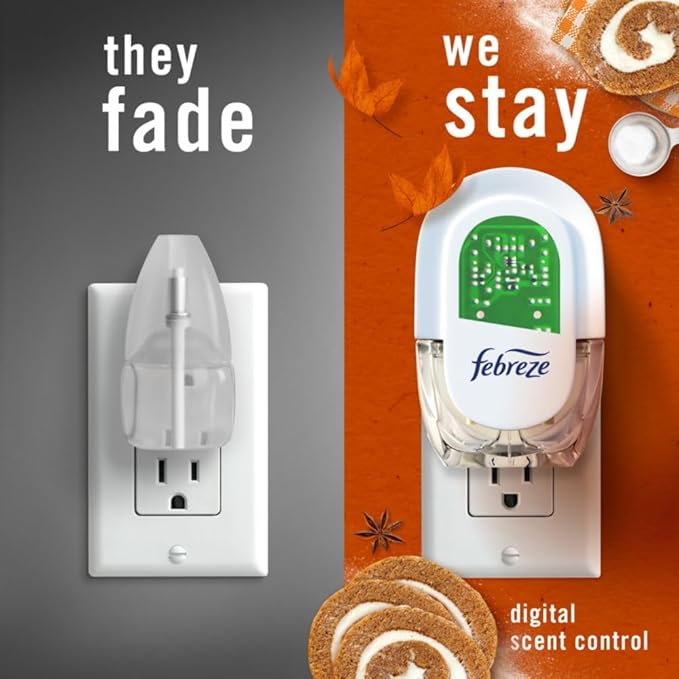 Febreze Plug In Air Freshener, Odor-Fighting Scented Oil Refill, Air Fresheners - Image 4