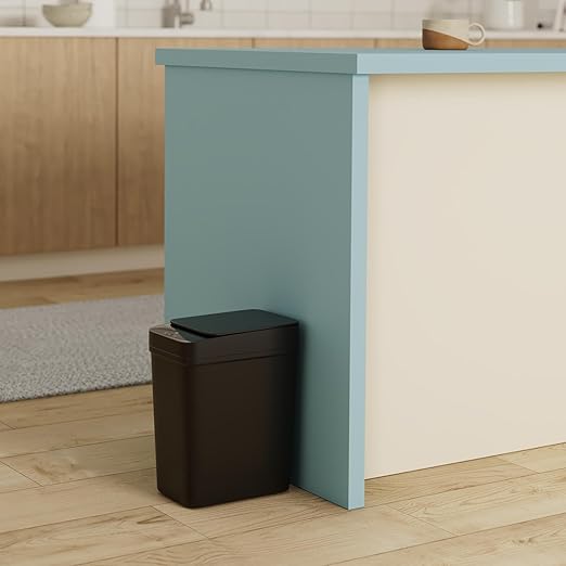 Bathroom Automatic Trash Can 2 Pack 2.2 Gal & 4 Gal Touchless Motion Sensor - Image 2